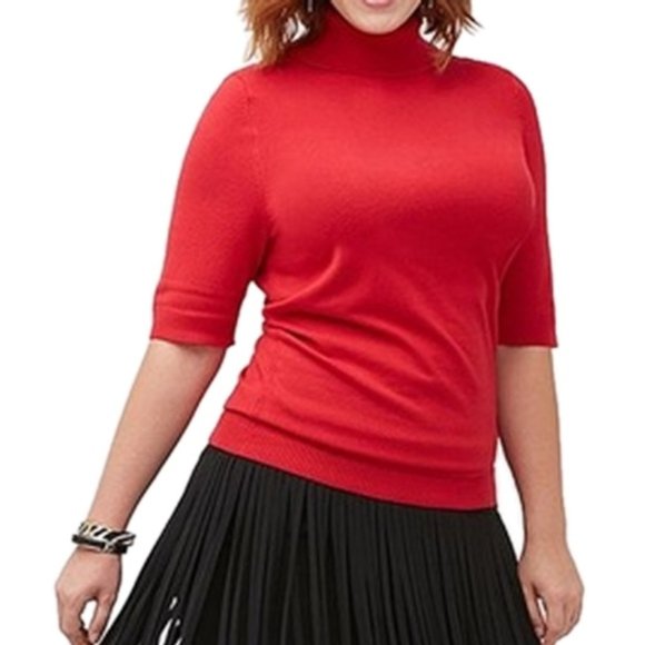 Nwt Lane Bryant Keyhole Back Turtleneck 